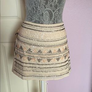 Sequined skirt